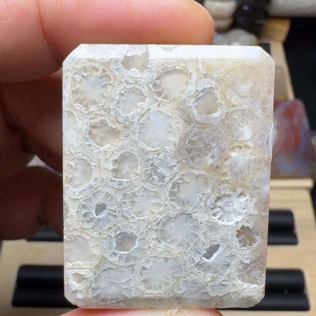 硅化玉未镶嵌纯天然色有机玉石保真色