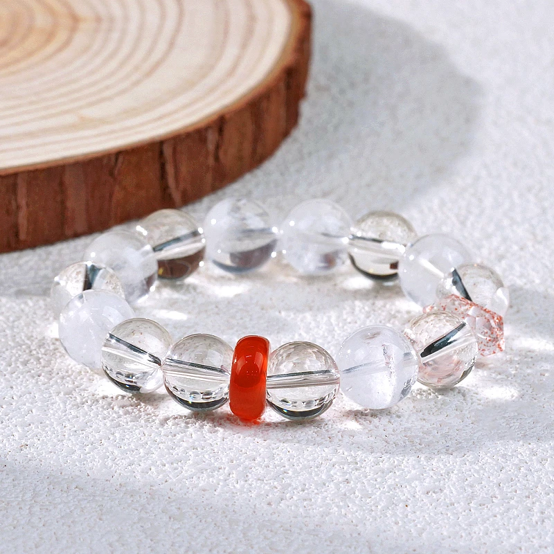 【黑钻女王】水晶手串 （天然珠宝多样性发其一）