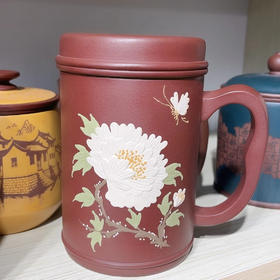 紫砂茶杯手工制作