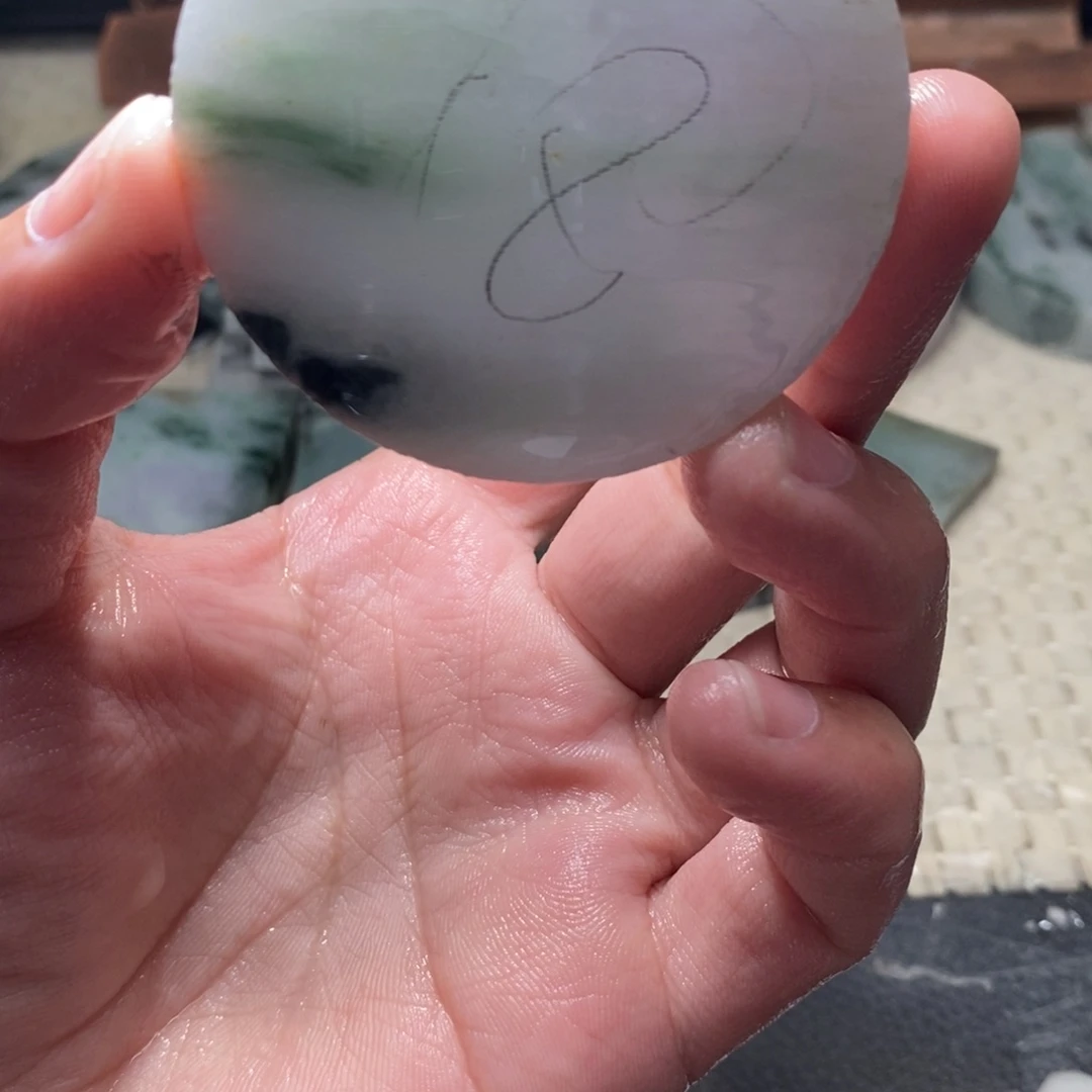 翡翠未镶嵌颈饰888