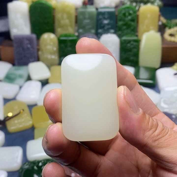 吊坠(不含链)未镶嵌和田玉