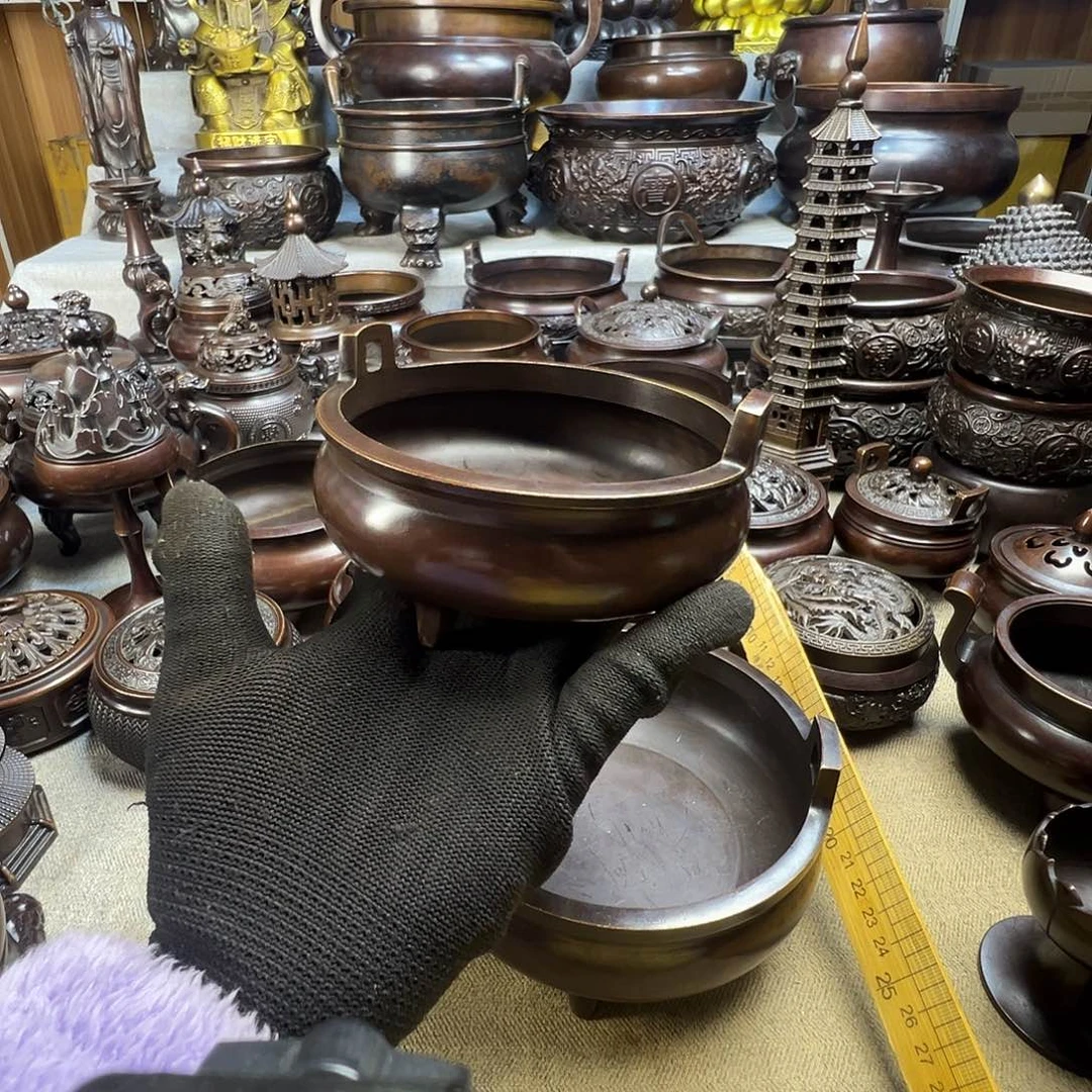 香炉铜香炉铜工艺品