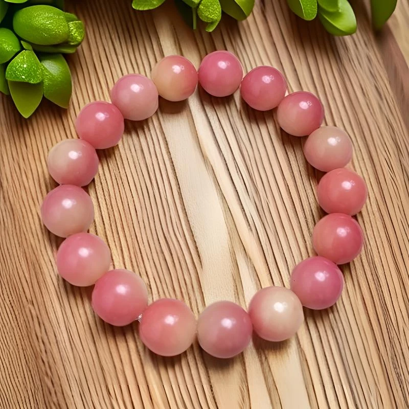 A068渐变粉菩提单圈11mm