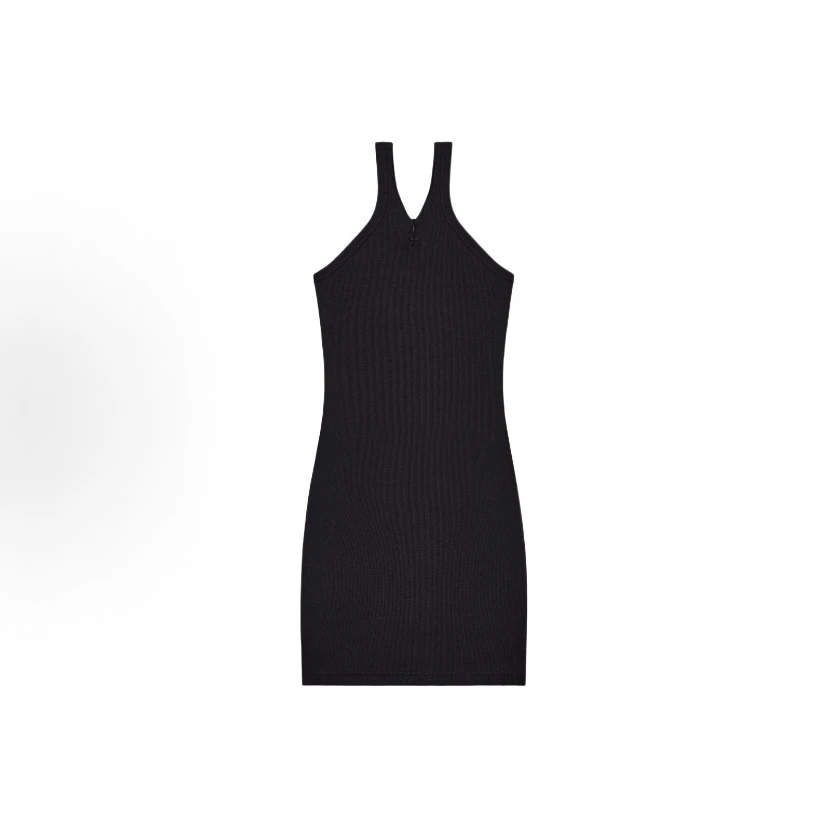 Courrèges/活希源女式黑色春夏针织连衣裙1324198W41009