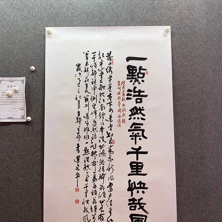 书法书法作品多次参加全国