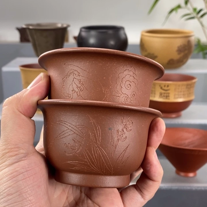 宜兴紫砂手工主人杯