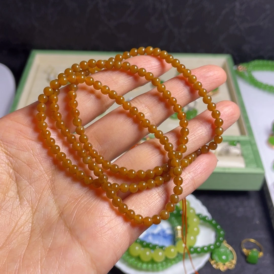 未镶嵌手串和田玉