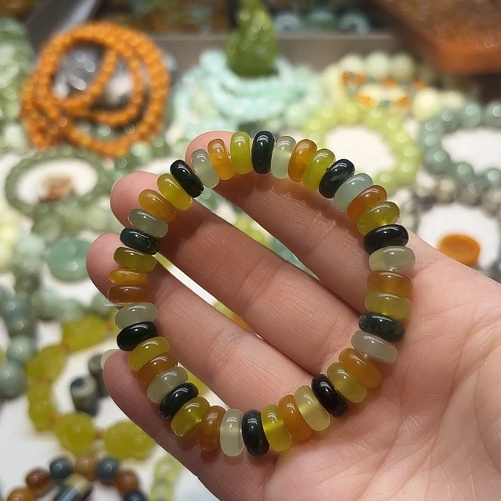 蛇纹石玉未镶嵌手串