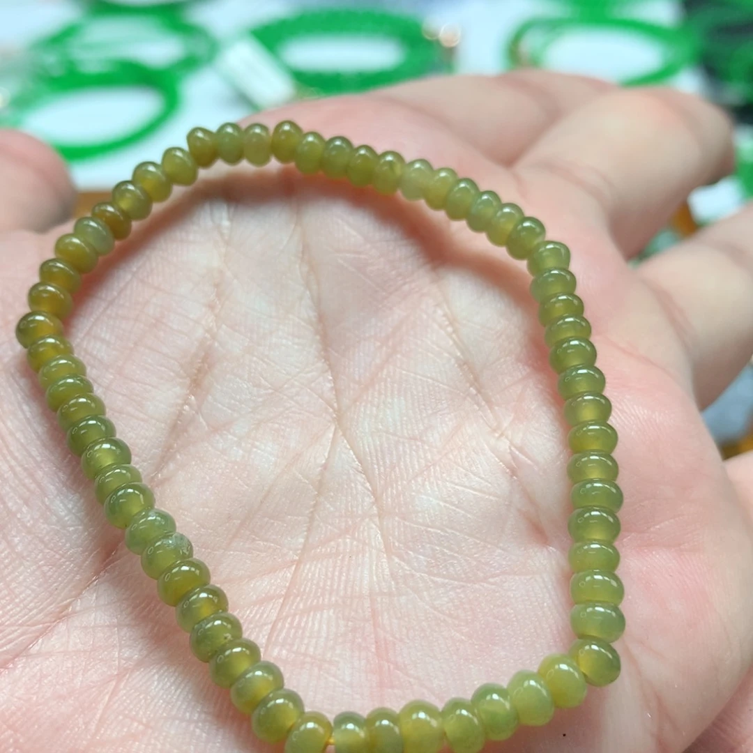 未镶嵌手链翡翠翡翠
