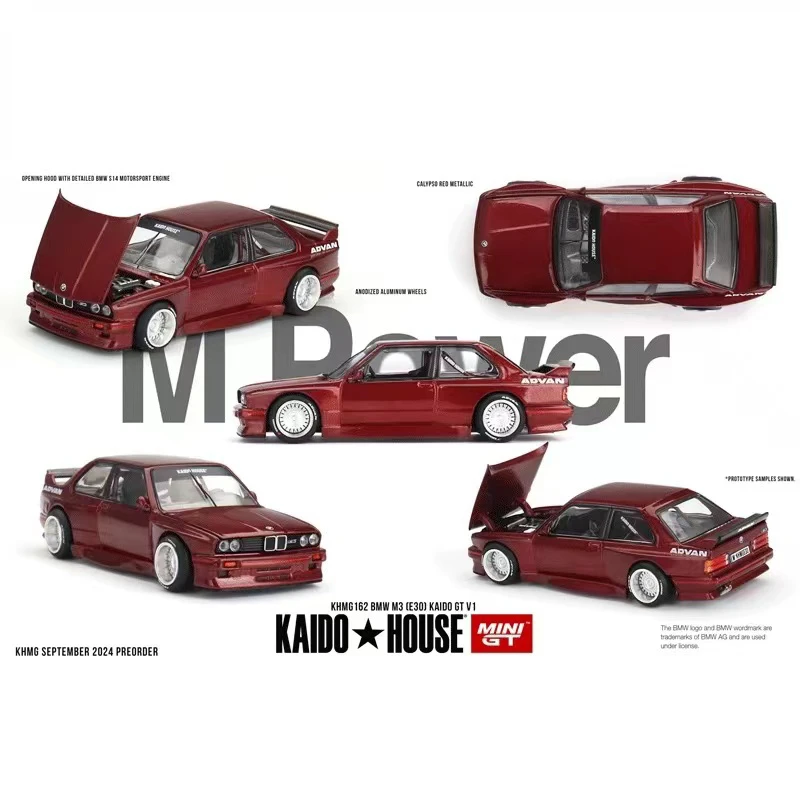 Kaido House + MINIGT 1:64 宝马BMW M3 (E30) 合金汽车模型 #162