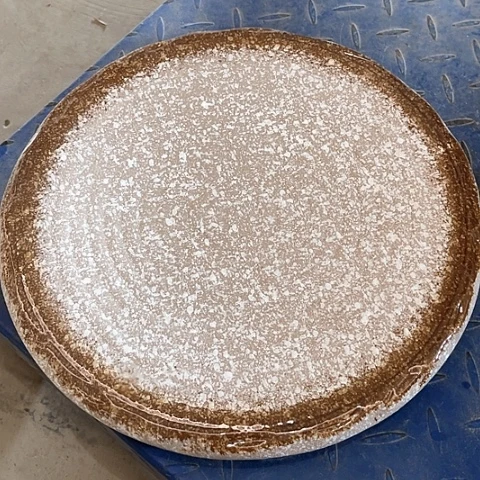 微瑕，不能明火，口径30厚菜板1个