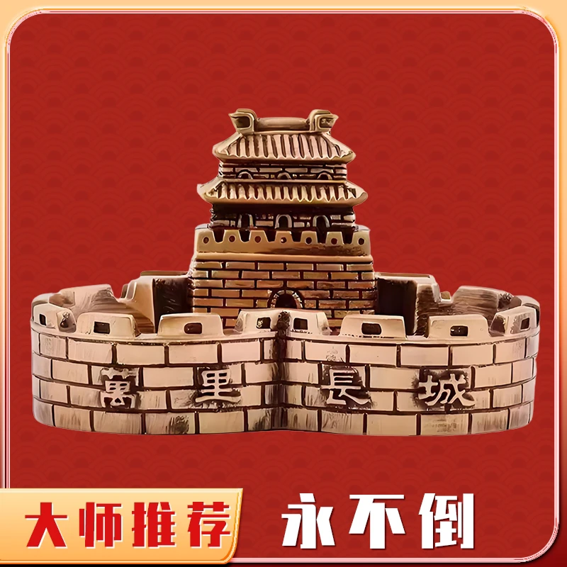 李居明2025蛇年西南方正财位永不倒八卦家居摆件公司办公室吉祥物