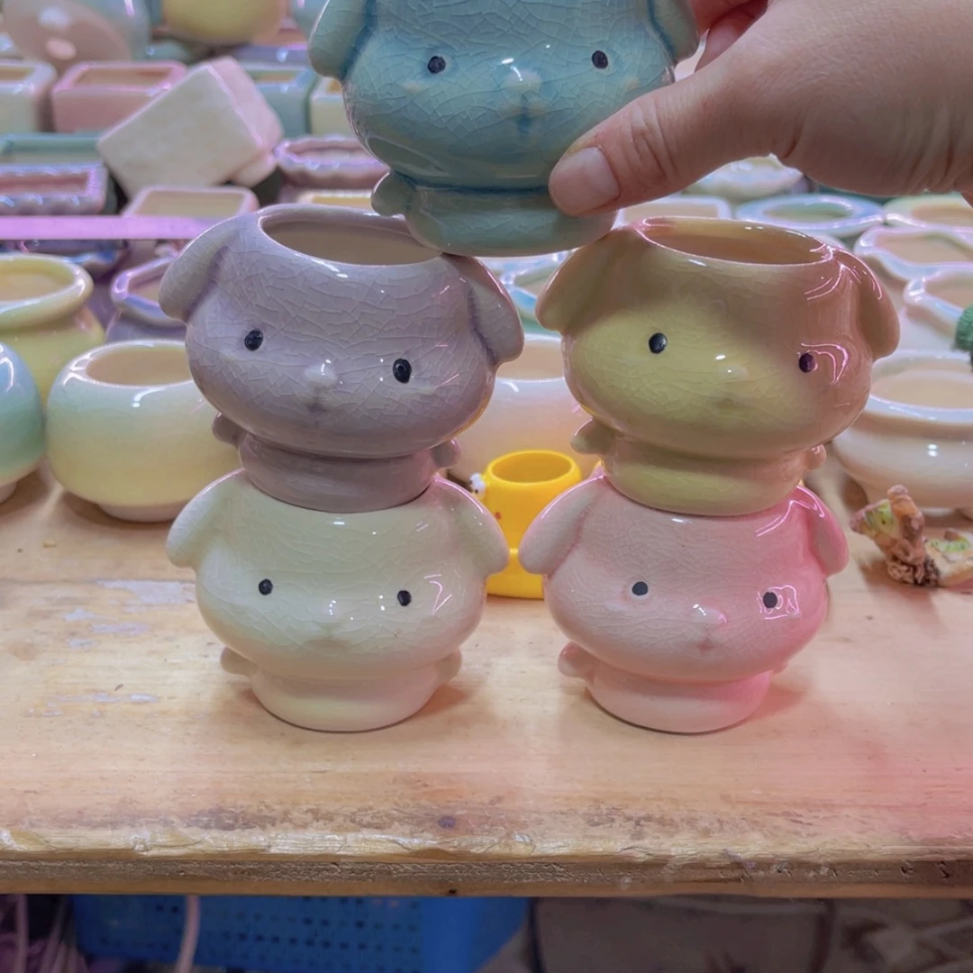 陶瓷花盆当场凑满12包邮