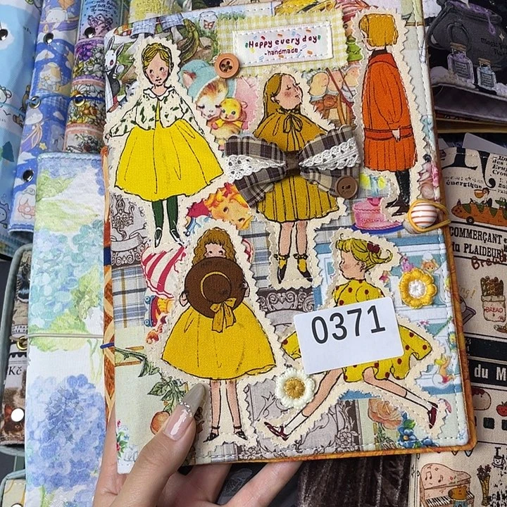 织绣A5 活页不加纸0371