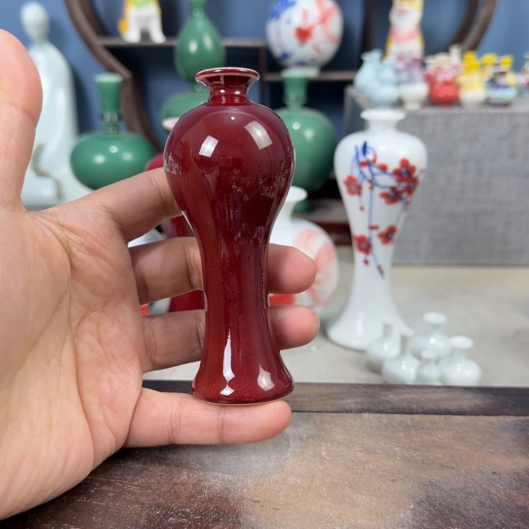 陶瓷手工小花器摆件