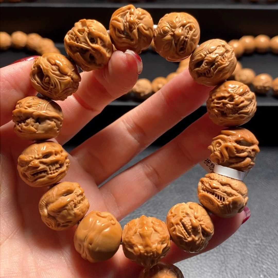 猴头核桃手串明*向死而生