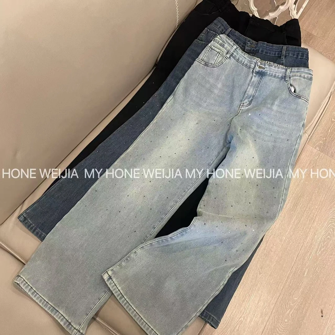 【WJ】秋冬款 玉 20081 三色加绒牛仔裤 （2-6）