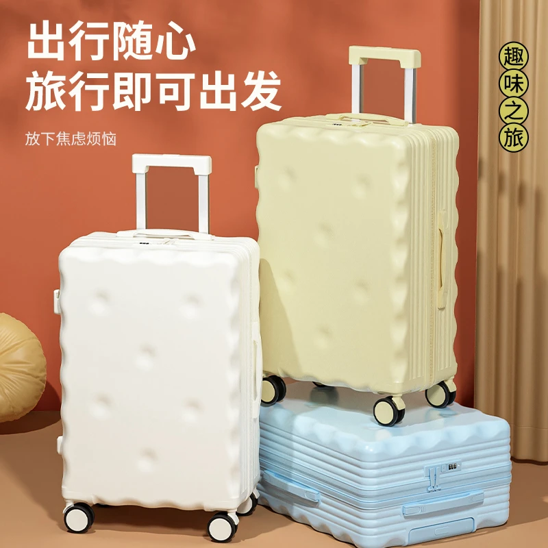 保罗蒂格罗新款饼干系列行李箱登机箱静音万向轮拉杆箱20寸24寸男