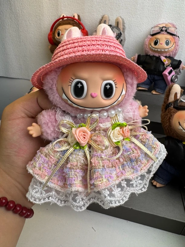 潮娃定制时尚公仔车挂包挂富家千金