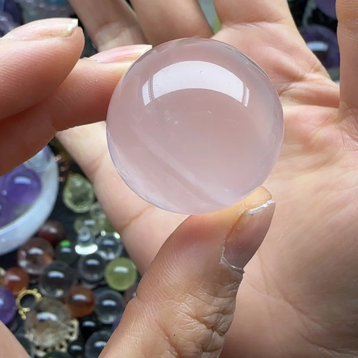 水晶珠宝半成品未镶嵌2.86厘米