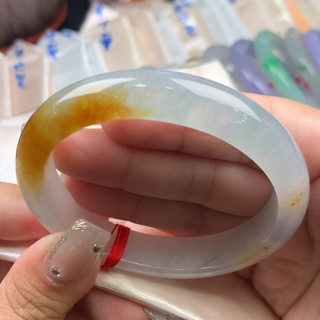 未镶嵌手镯翡翠56.3贵妃