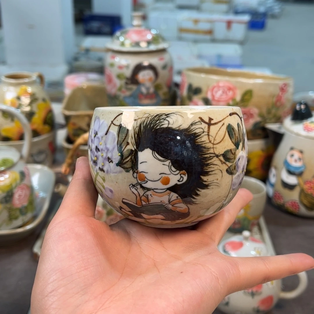 景德镇陶瓷手工杯