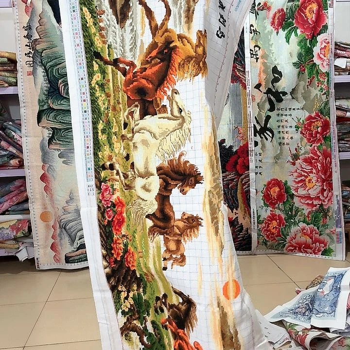 棉香*十字绣成品出售