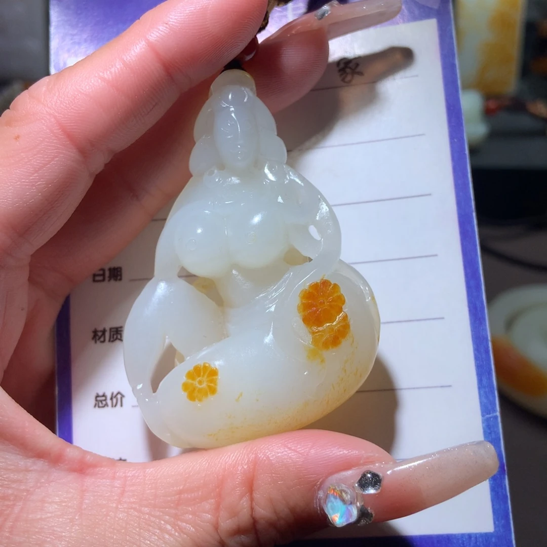 和田玉挂件未镶嵌韩*