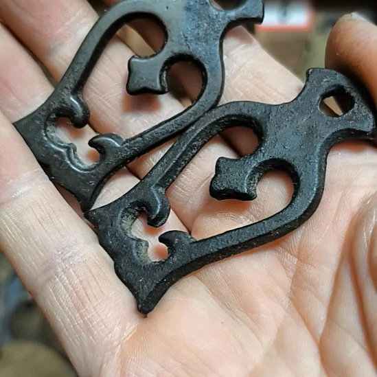 爽***子硅胶拉手一对，包浆自然