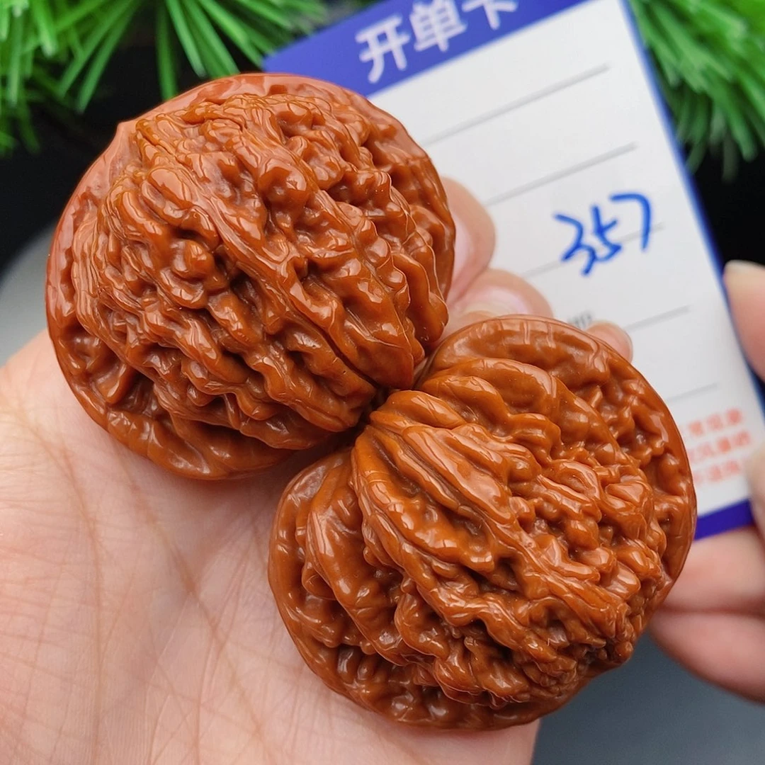 把件文玩核桃45四座楼357