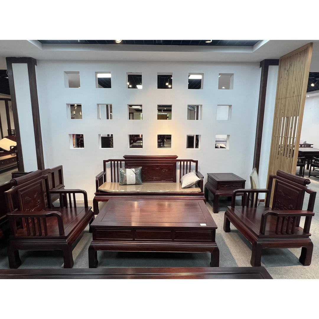 新中式财源宋韵沙发小户型113套组简约客厅成套别墅经典款禅意