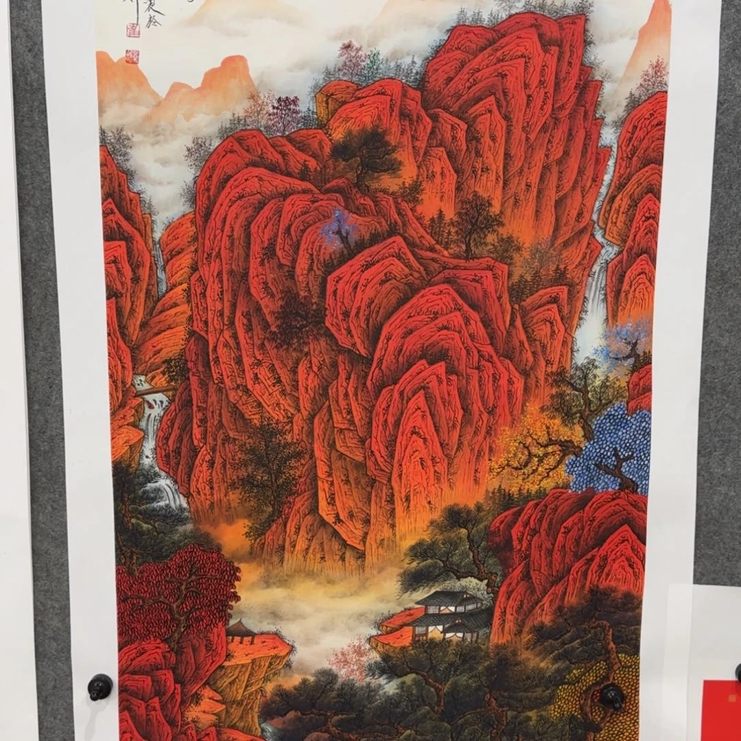 曹***阁国画我也想要这样一款