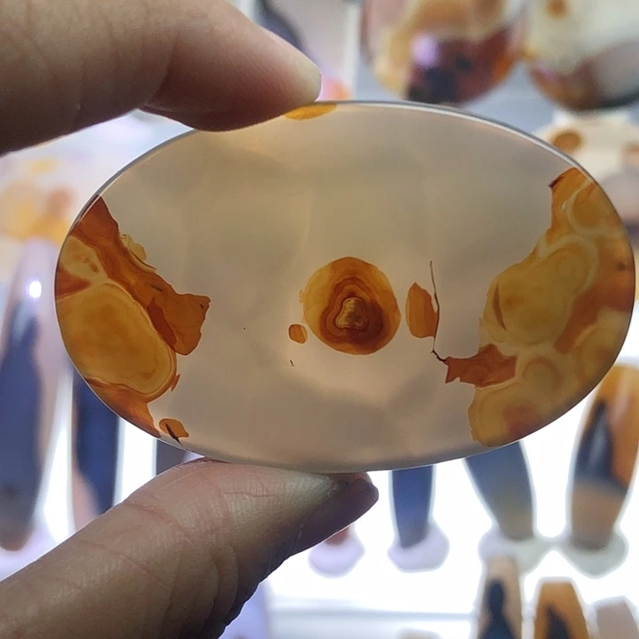 查罗石未镶嵌珠宝半成品136