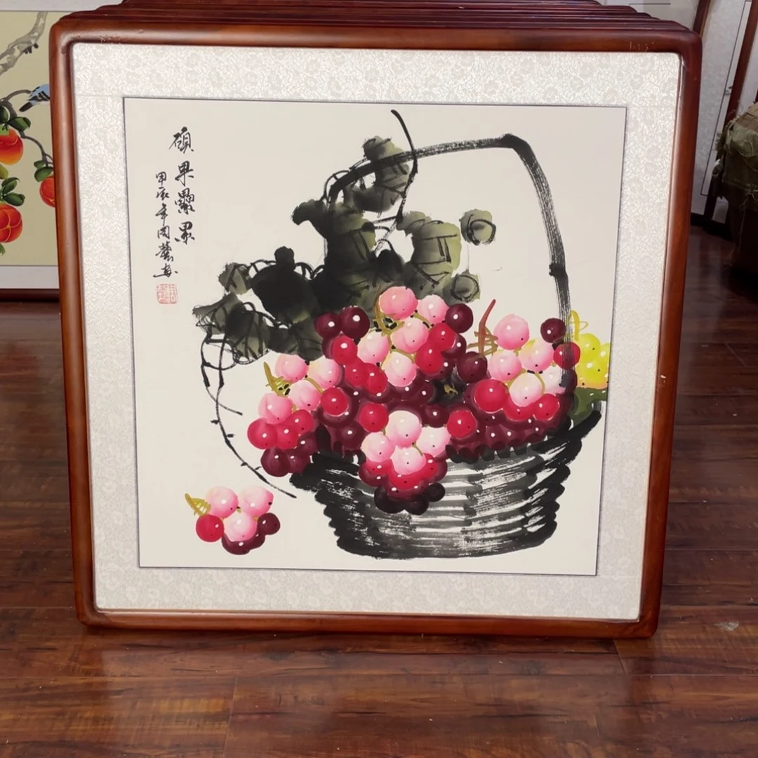 国画带框尺寸63*63厘米