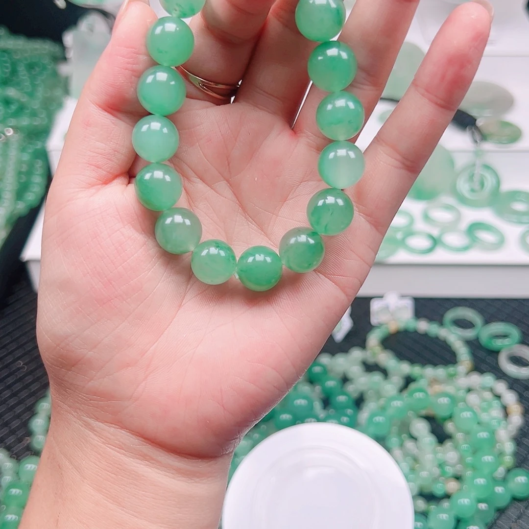 合金手链石英质玉（非洲翠）