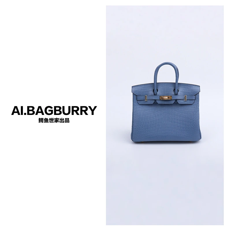 AI.BAGBURRY【多多专属e】2025上新平替好物时尚真皮鳄鱼斜挎包