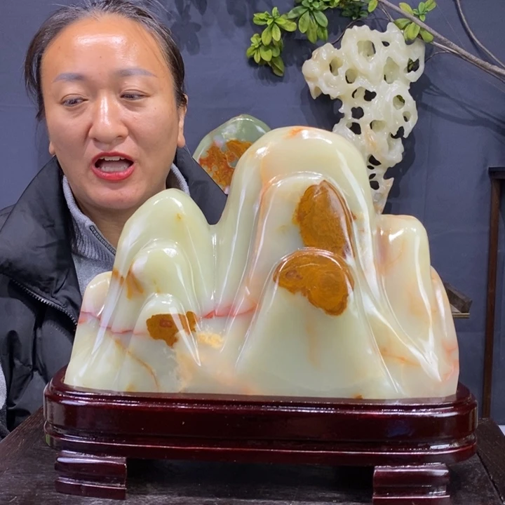 石材精品古青石摆件