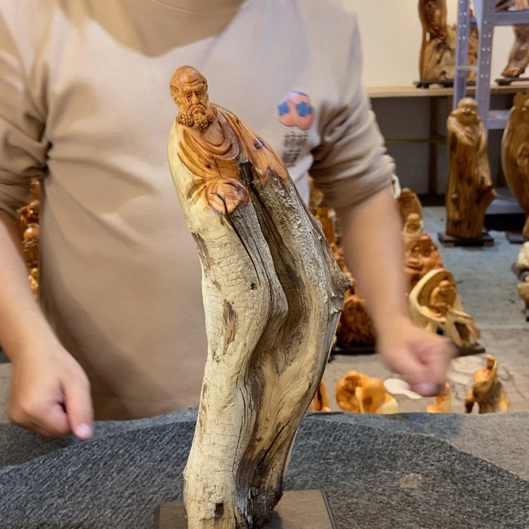 柏木（崖柏）太行崖柏根雕摆件