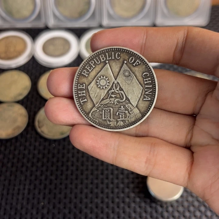 金属大头龙洋船洋工艺品
