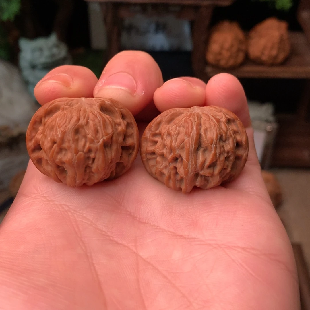 核桃34尺寸全品蜡红皮正磨
