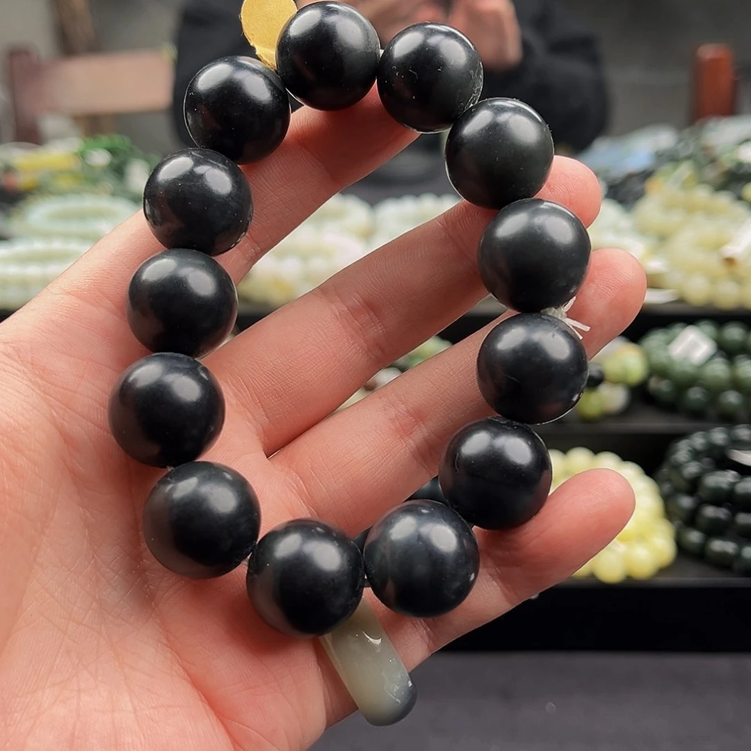 和田玉手串未镶嵌