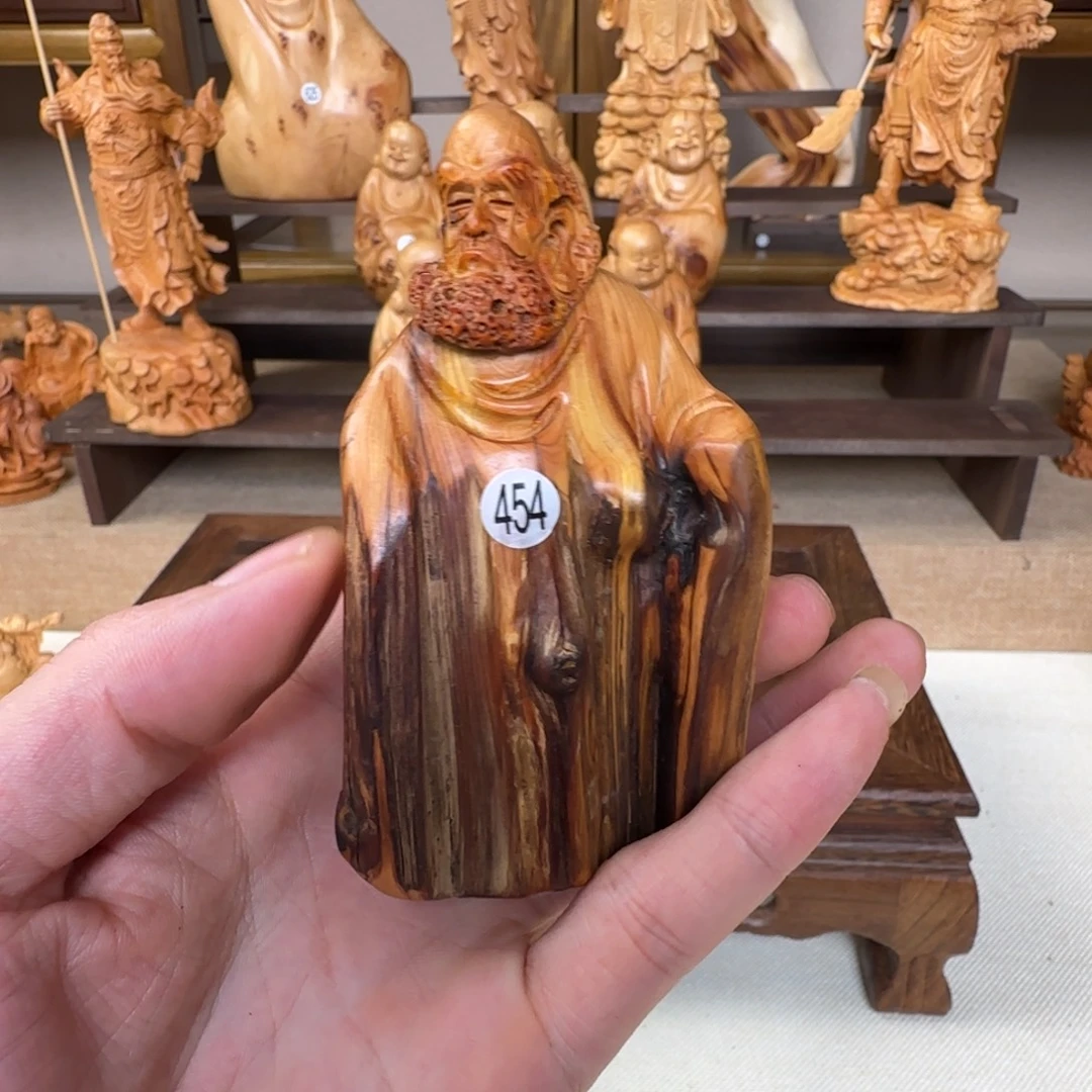 崖柏小木匠艺雕一物一拍