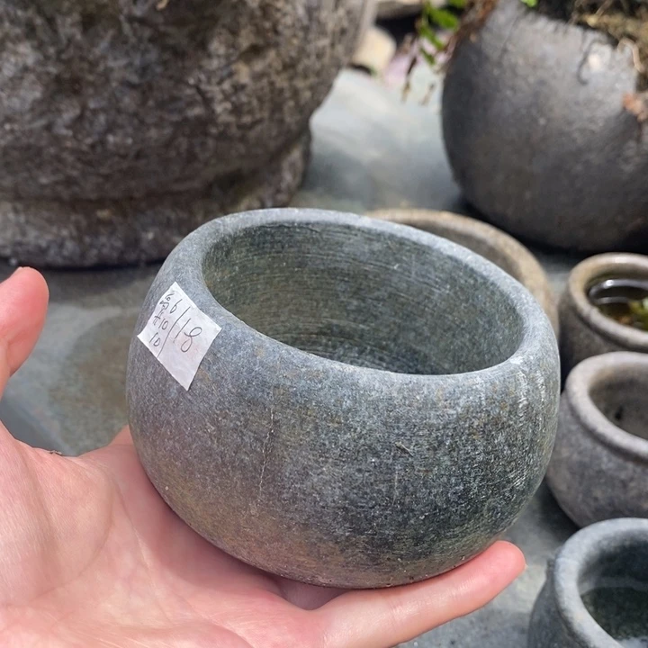 水泥复合花缸摆件