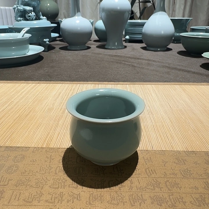 摆件陶全手工，玉兰杯
