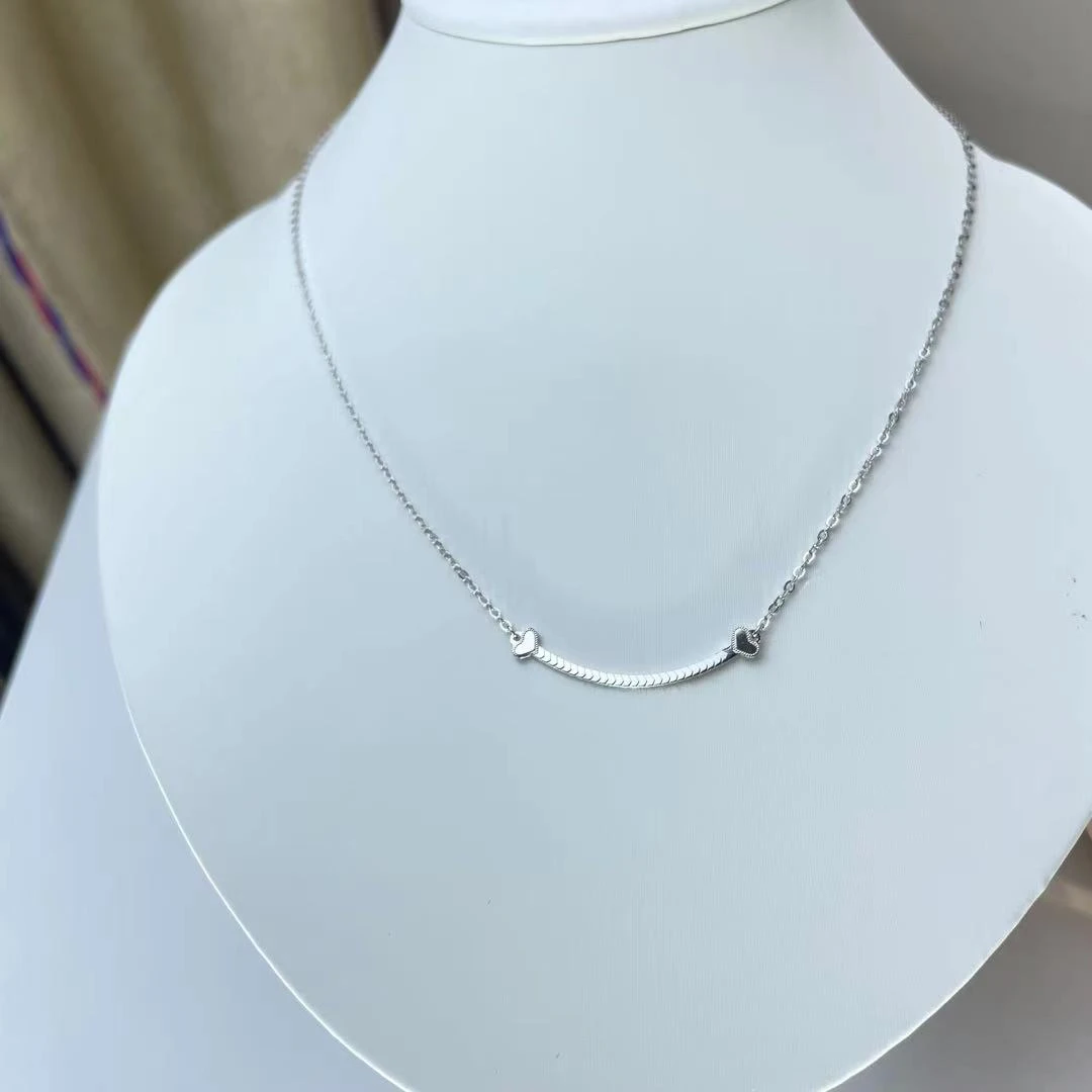 PT950铂金项链 笑脸套链 轻奢时尚 长约42+3cm S 52556