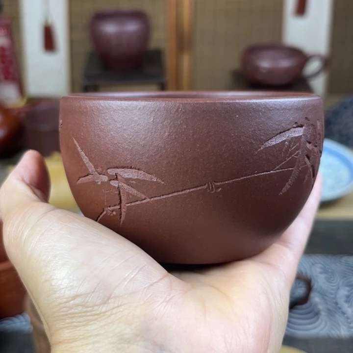 茶壶紫砂暢**魚主人杯容量170