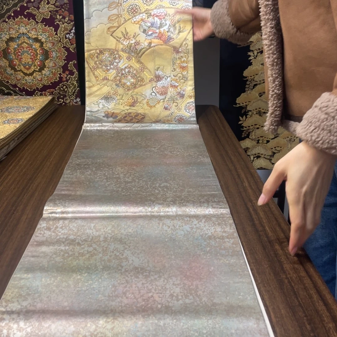 织绣44 唐锦西阵织桌旗