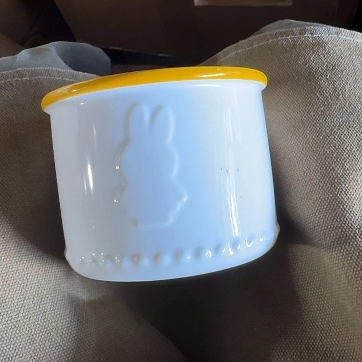 外贸尾单高温陶瓷微瑕米菲罐子