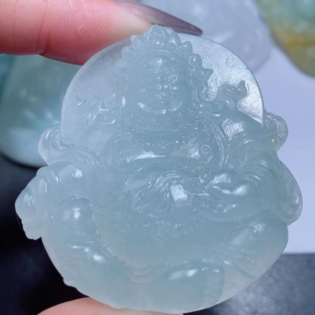 定制翡翠未镶嵌吊坠