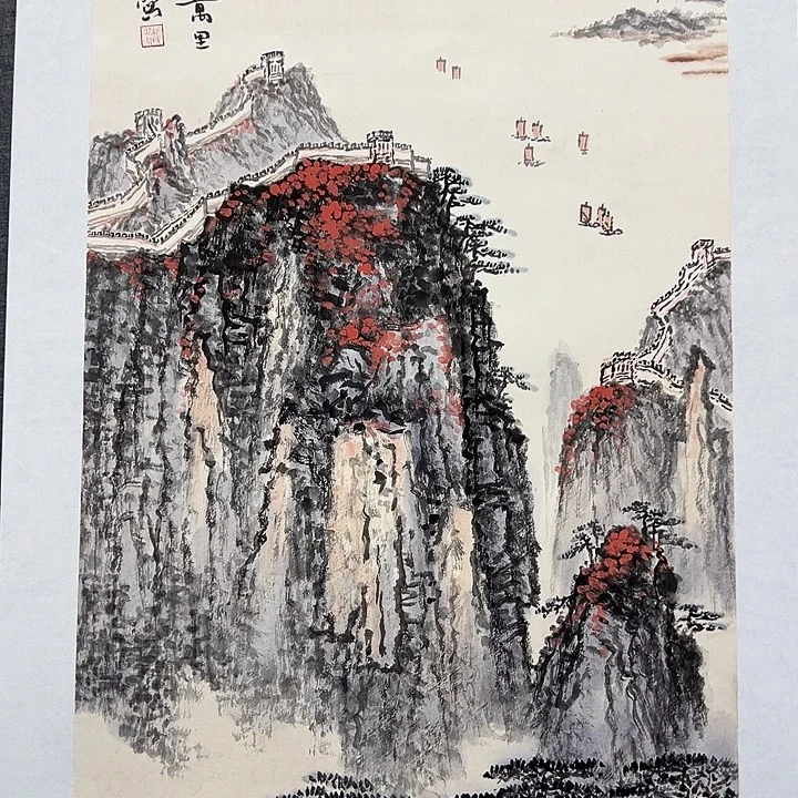 国画书画作品多次